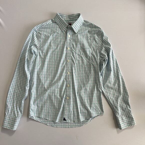 Men's UNTUCKit Gingham Button Down Shirt - Picture 1 of 6